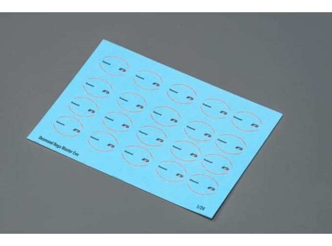 Декаль Наклейки на диски Desmond Rega Master Evo