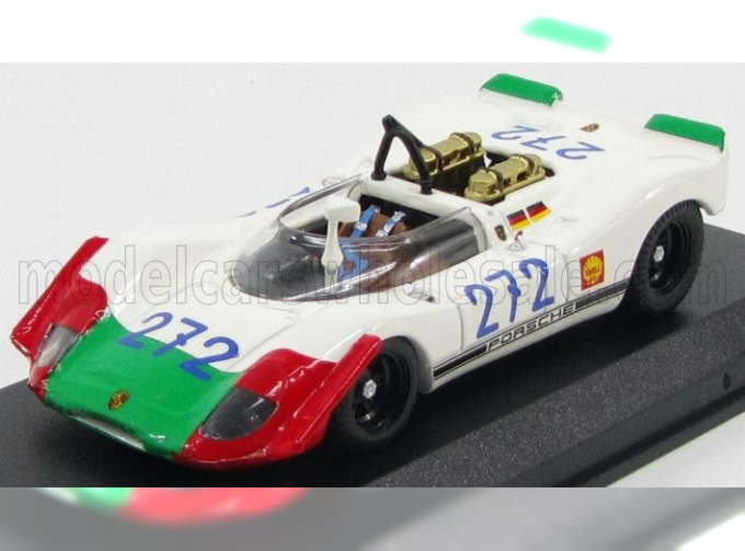 PORSCHE 908/2 N 272 Targa Florio 1969 Kauhsen - Van Wendt, White Red Green