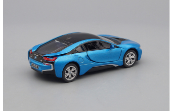 BMW i8, blue / black