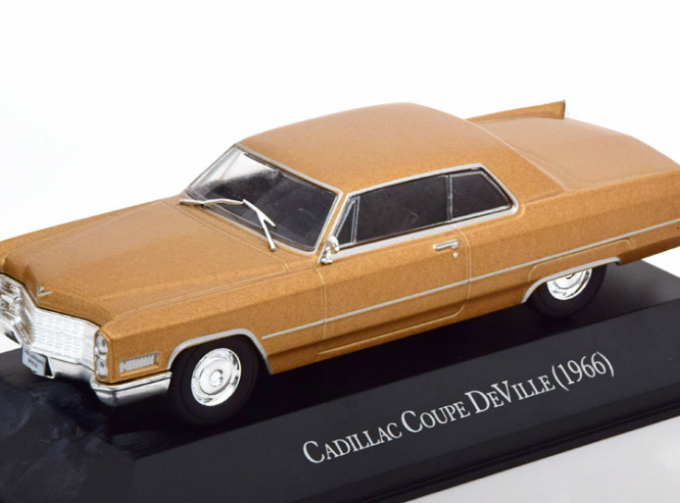 CADILLAC Coupe DeVille (1966), gold