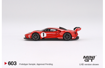 Ford GT MK II #013, rosso alpha