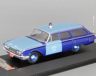 FORD Rach Wagon Massachusetts State Police (1960), blue