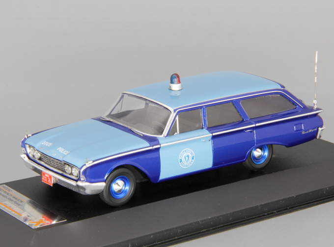 FORD Rach Wagon Massachusetts State Police (1960), blue