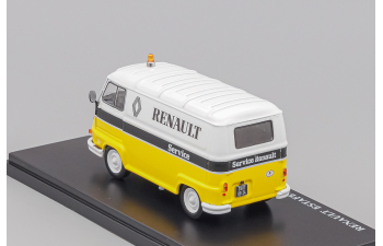 RENAULT Estafette 800 Restylee Fourgon Renault Service (1973), white / yellow