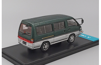 MITSUBISHI Delica Van (1986), green metallic / silver