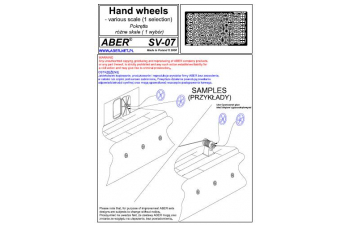 Hand wheels - various scale