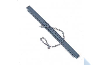 Цепь с угловатым звеном 2.0х2.5мм, толщиной 0,3мм, размер M