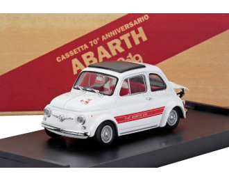 FIAT 500 Abarth 695ss (1968), White Red