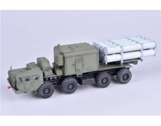 Russian “Bal-E” Mobile Coastal Defense Missile Launcher with KH-35 Anti-Ship Cruise Missiles Минский Chassis early type