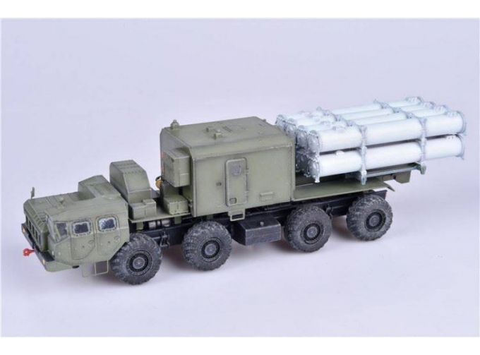 Russian “Bal-E” Mobile Coastal Defense Missile Launcher with KH-35 Anti-Ship Cruise Missiles Минский Chassis early type