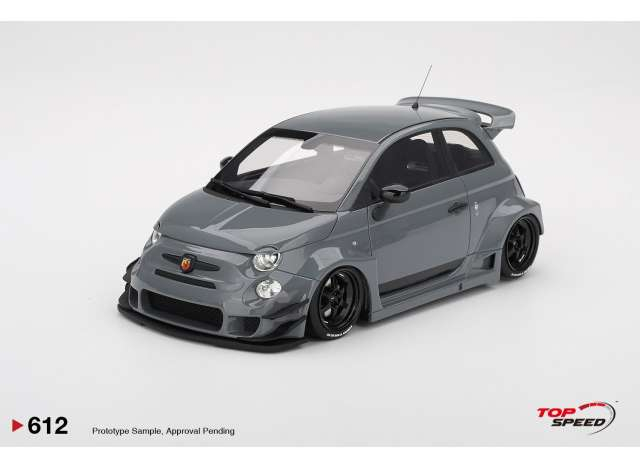 Fiat 595 Abarth X Abas LB-Works, grey 2025