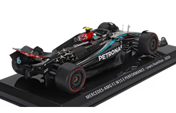 MERCEDES-BENZ GP F1  W15 Eq Performance Team Amg Petronas Motorsport №44 Season (2024) Lewis Hamilton - Blister Box, Black Silver Green