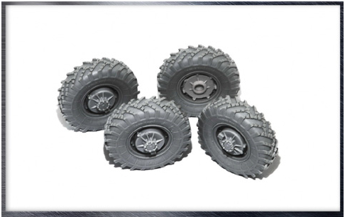 БРДМ-1 набор колес,4шт