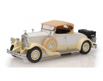 Pierce Arrow Model B Roadster 1930 closed roof (beige)