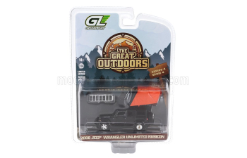 JEEP Wrangler Unlimited Rubicon Camping Camper (2008), Black