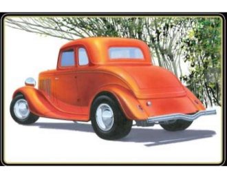 Сборная модель Ford 5-Window Coupe Street Rod, plastic modelkit 1934