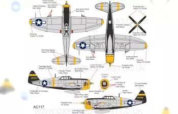 Republic P-47 "Thunderbolt" 333 Fighter Squadron 318FG USAAF пилот Capt Daniel Boone 1944