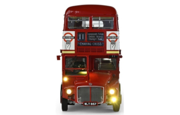 Сборная модель AEC ROUTEMASTER RM 857 London Bus L 69 8 B 20 H 37 5 in cm (1961), red