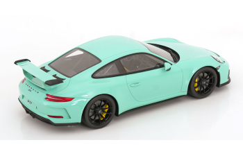 PORSCHE 911 (991 II) GT3 (2018), mint green