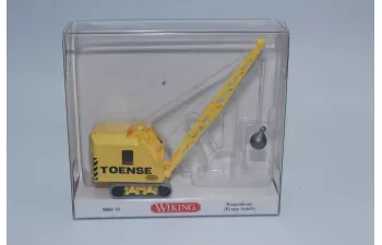 KRUPP Ardelt crawler crane TOENSE (1965), yellow