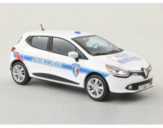 RENAULT Clio IV Police Municipale (2014), white