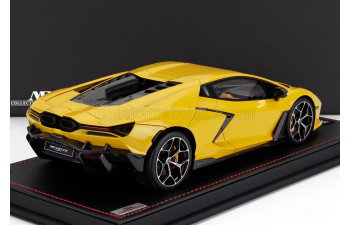 LAMBORGHINI Revuelto Hybrid 2023 - Con Vetrina - With Showcase, Giallo - Yellow