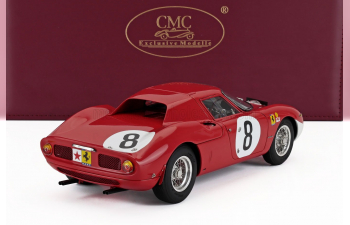 FERRARI 250lm Ch. N5909 №8 12h Reims (1964) John Surtees - Lorenzo Bandini, Green