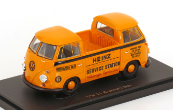 VOLKSWAGEN Double T1 Recovery Bus Heinz Service Station 1962 - Autocult Model Of The Year - Including Catalogue Usb 2025 -germany - South Africa (2025), Orange