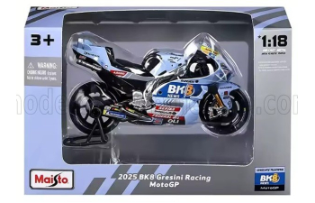 DUCATI Desmosedici Gp25 Team Gresini Racing №54 Motogp Season (2025) Fermin Aldeguer, Light Blue