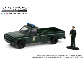 CHEVROLET M1008 "Florida Office of Agricultural Law Enforcement" с фигуркой 1986