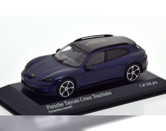 PORSCHE Taycan Cross Tourismo (2022), blue metallic