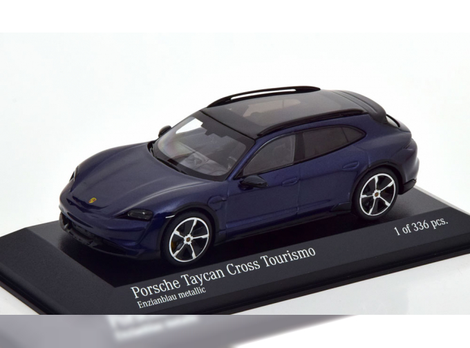 PORSCHE Taycan Cross Tourismo (2022), blue metallic