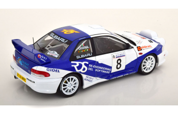 SUBARU Impreza S5 Wrc99 (night Version) №8 Rally Azimut Di Monza (2000) Valentino Rossi - C.Сassina, White Blue