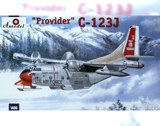 Сборная модель Американский военно-транспортный самолёт Fairchild C-123J "Provider" (полярная версия)