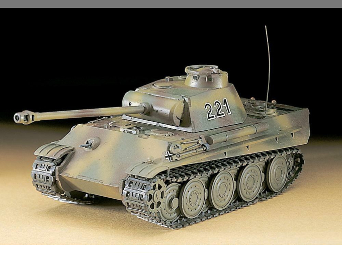 Средний танк Pz.Kpfw V PANTHER ausf. G версия со стальными катками