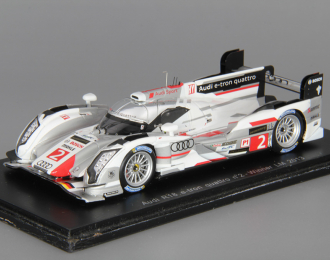 AUDI R18 e-tron quattro #2 Winner LM (2013), silver / white