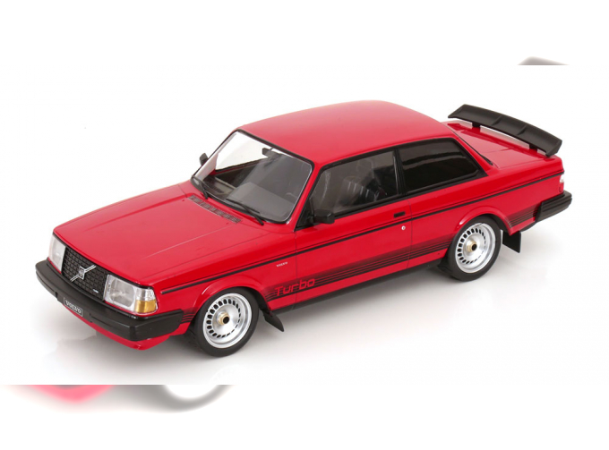 VOLVO 240 Turbo Custom (1984), red