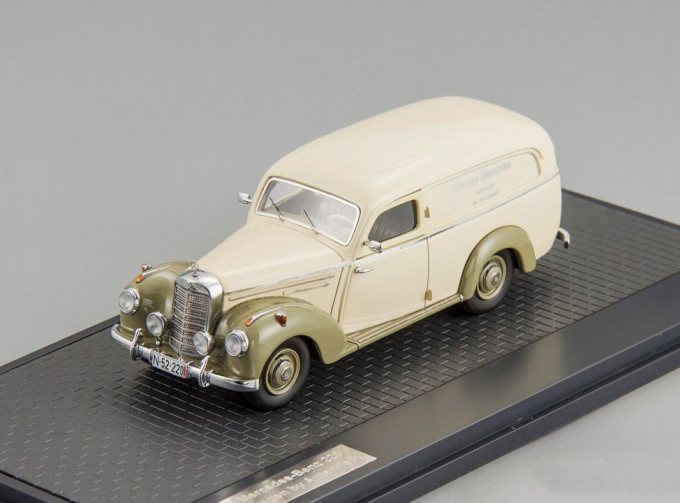 MERCEDES-BENZ 220 Lieferwagen by Autenrieth (1952), cream