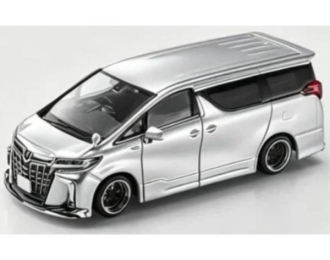 TOYOTA Alphard Customized Version, liquid metallic silver