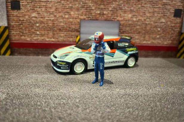 Фигурка Ка́рлос Сайнс / Carlos Sainz Focus Rally Figure