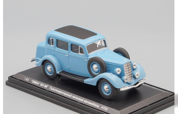 Горький М1-МГ Газогенераторный, голубой