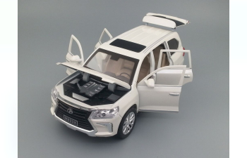 LEXUS LX570 200x80 мм, белый