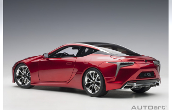 LEXUS LC500 Coupe (2016), red