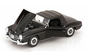 MERCEDES-BENZ 190sl Cabriolet Closed (1955), black