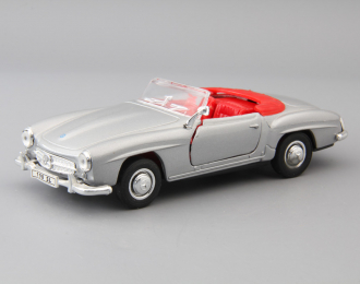 MERCEDES-BENZ 190 SL (1955), silver / red