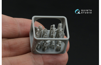 Деталировочный набор для Кабины Як-7Б/Як-9Д (Звезда)