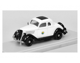 FORD Coupe 2 Doors Policе (1935), white / black