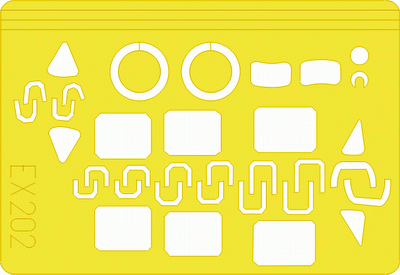 Окрасочная маска Американский учебно-тренировочный самолет North American T-6G Texan