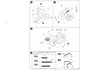 Сборная модель Toyota Sports S800 (Toujirou Ukiya Custom)