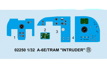 Сборная модель Самолет A-6E/TRAM "INTRUDER"
